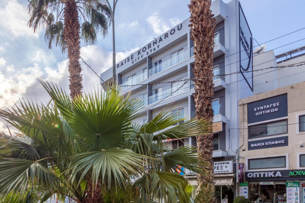 Raise Kornarou City Stay Heraklion Exteriör bild