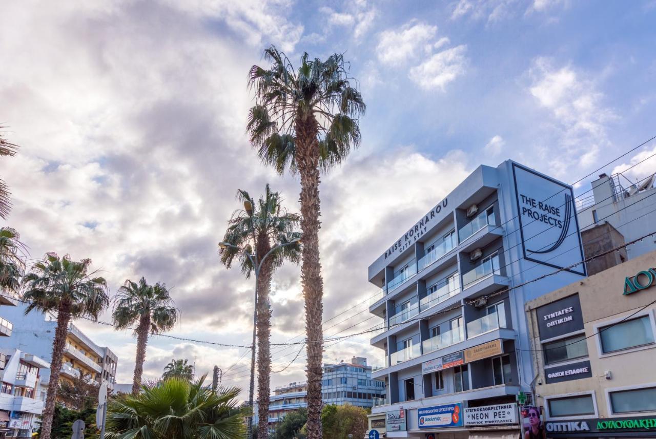 Raise Kornarou City Stay Heraklion Exteriör bild